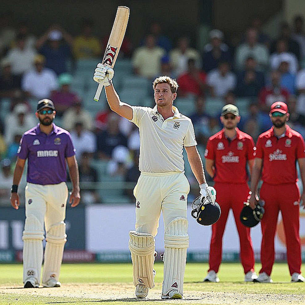 Konstas's 151* Is a Selection Signal; Aaron Hardie's Shoulder Is the Real Story