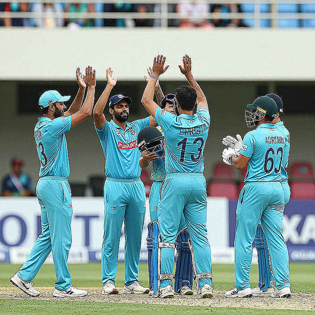 Pakistan All Out for 110 in Lahore: Madushanka's 5/34 Wrecks 25.3-Over Innings Pakistan All Out for 110 in Lahore: Madushanka's 5/34 Wrecks 25.3-Over Innings